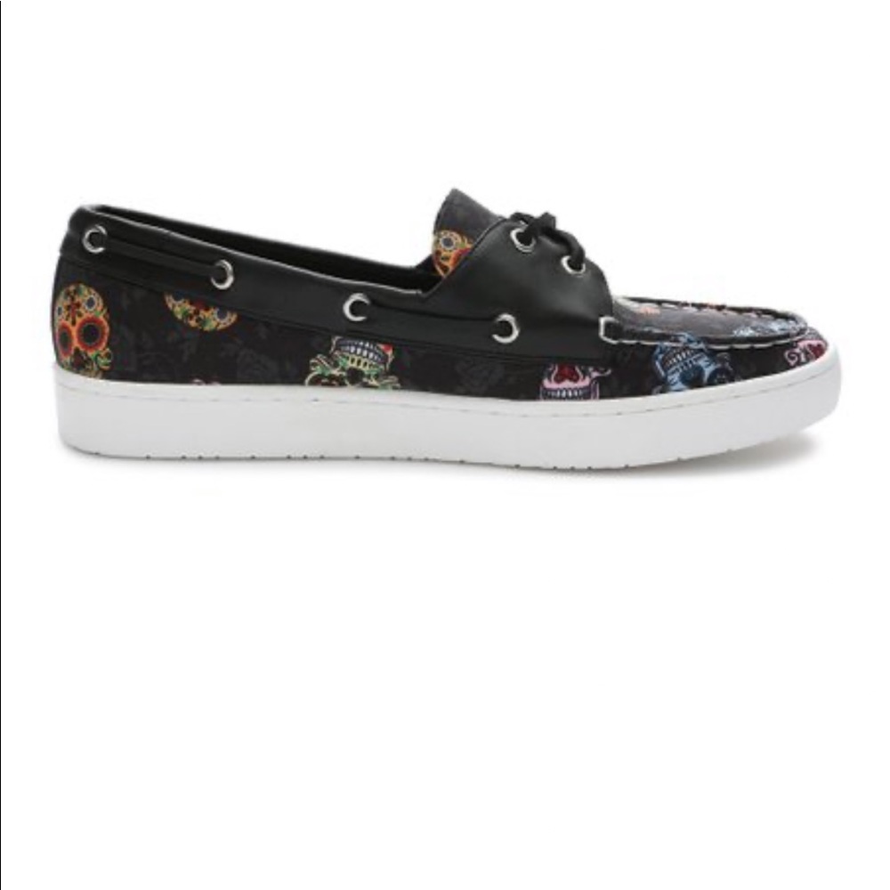 love this product Sugar Skull Sailor Boat Shoe Men